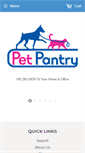 Mobile Screenshot of petpantry.ca