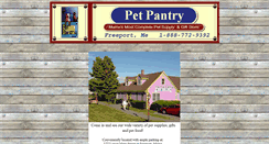 Desktop Screenshot of petpantry.com